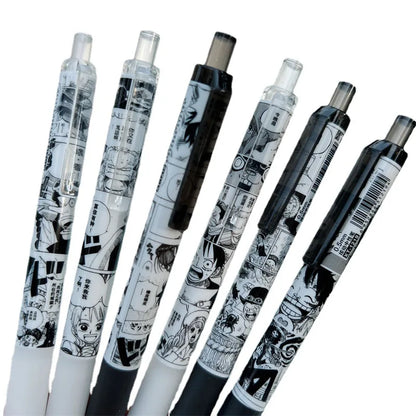 One Piece Anime Pens (6 Pack)